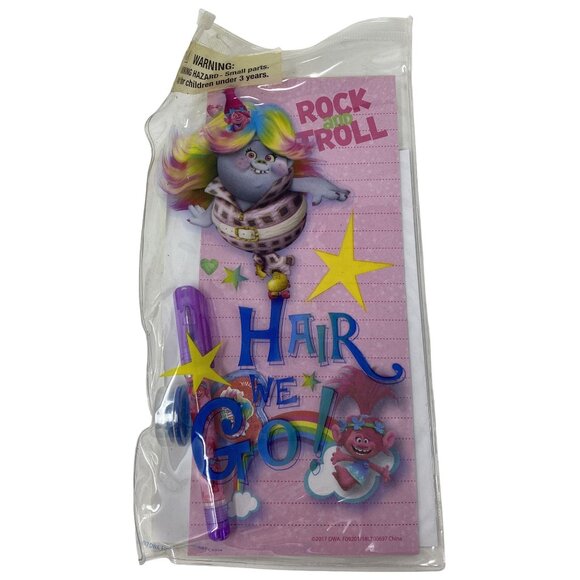 DreamWorks Trolls Gel Pen Stationery Set Activity Back To School - Picture 1 of 6